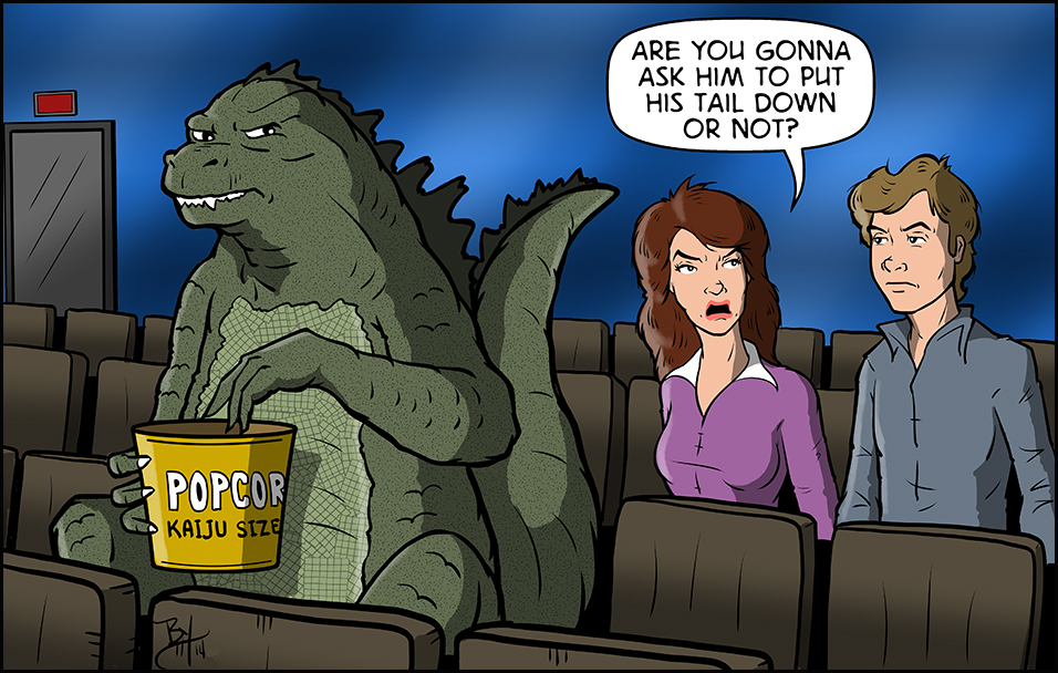 Godzilla at the Movies