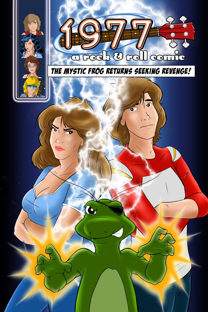 Mystic Frog Comic Cover