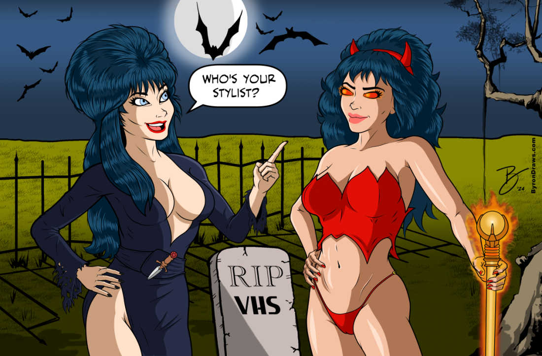 Elvira Meets Ms. Satan